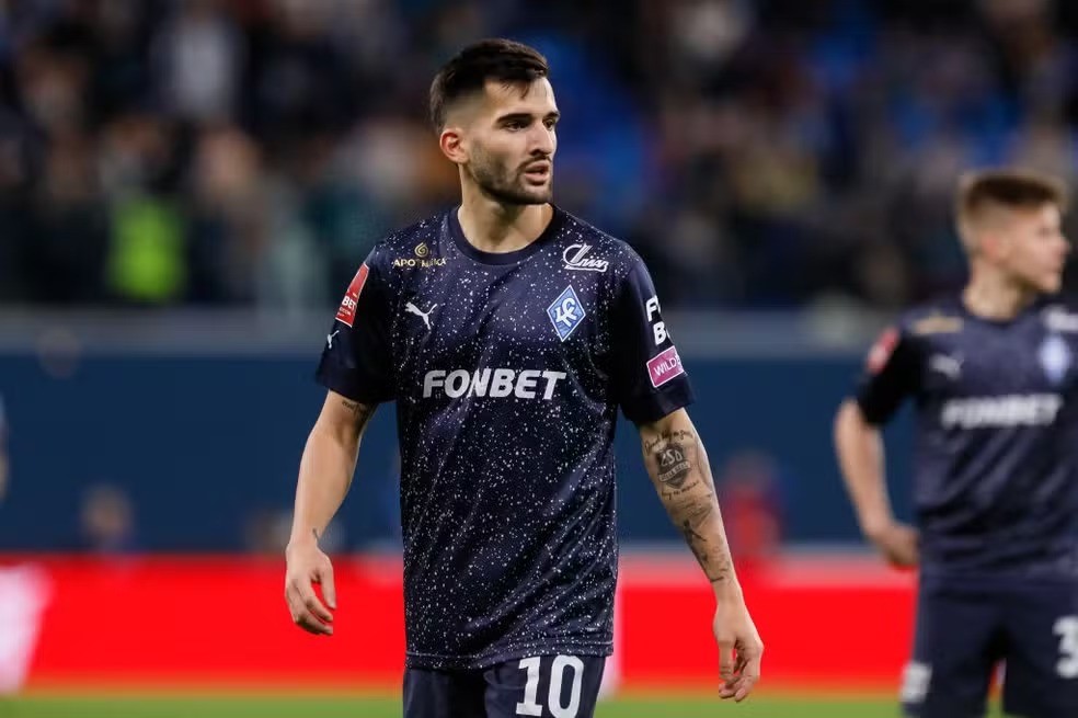 Benjamin Garré, do Krylya Sovetov, interessa ao Vasco (Foto: Mike Kireev/NurPhoto via Getty Images)