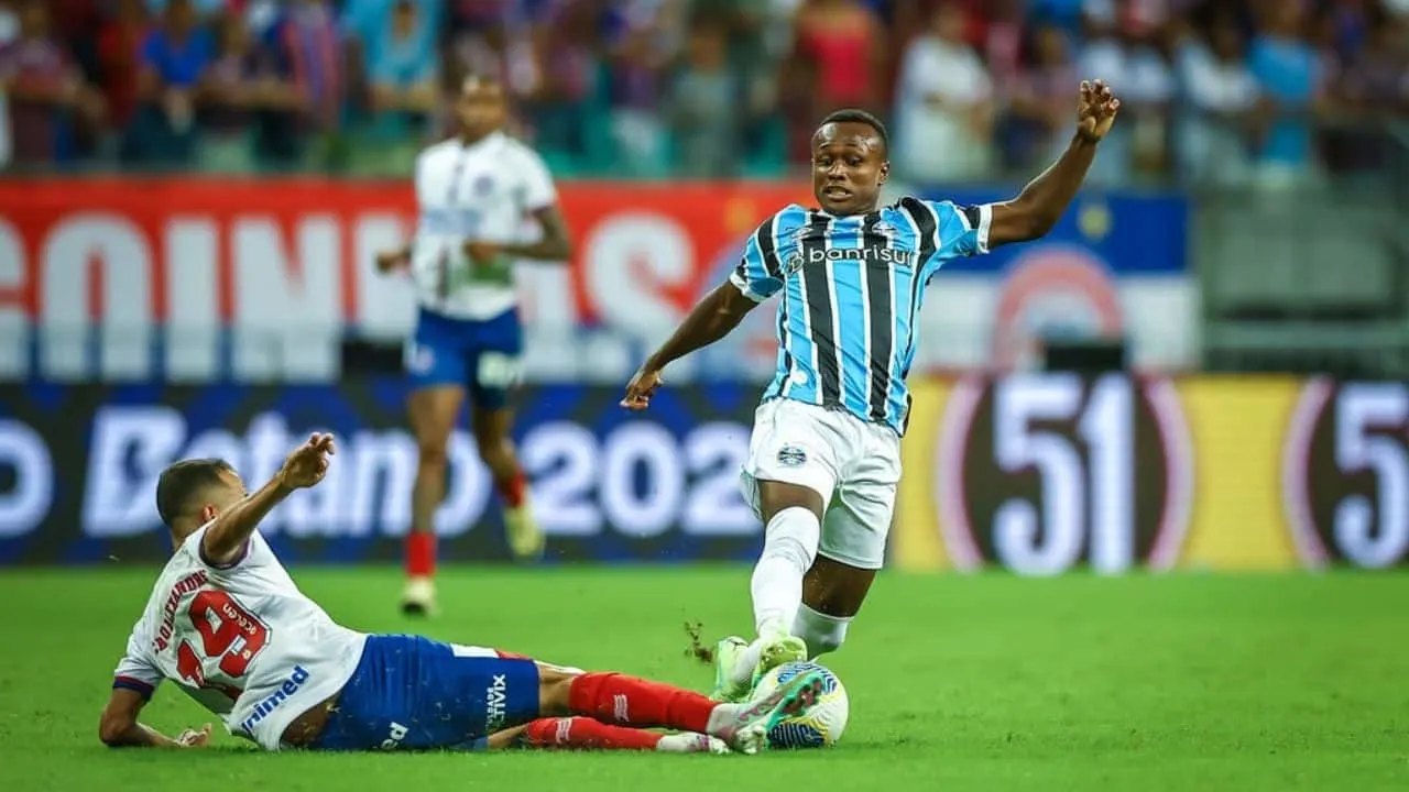 Grêmio x Bahia: escalações e onde asssistir