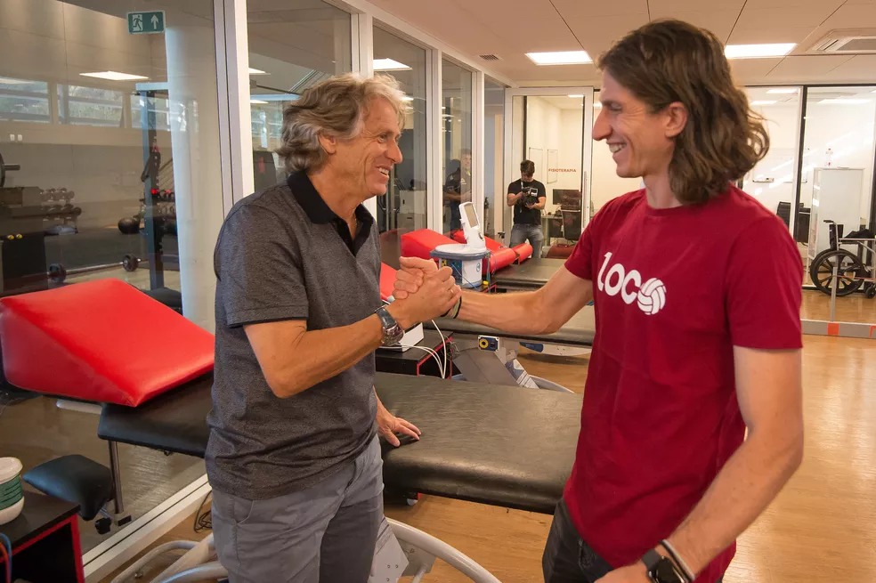 Discípulo de Jesus? Filipe Luís repete mantra do antigo técnico do Flamengo