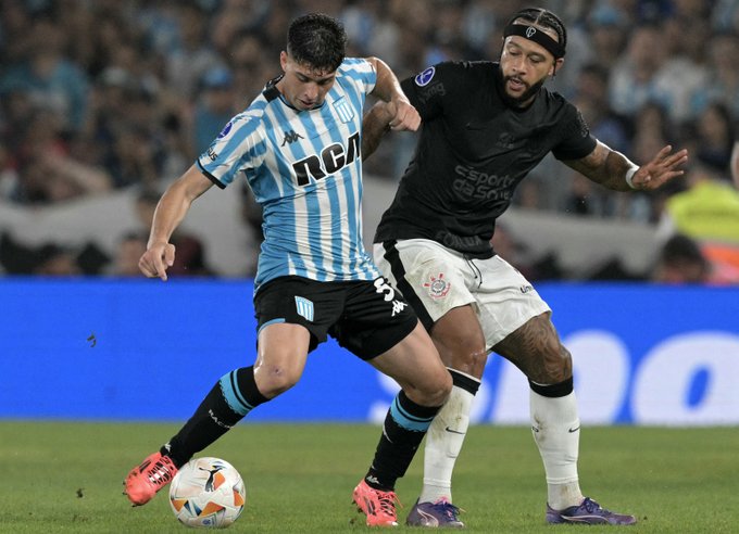 Racing vence na Argentina e o Corinthians está eliminado da Sul-Americana