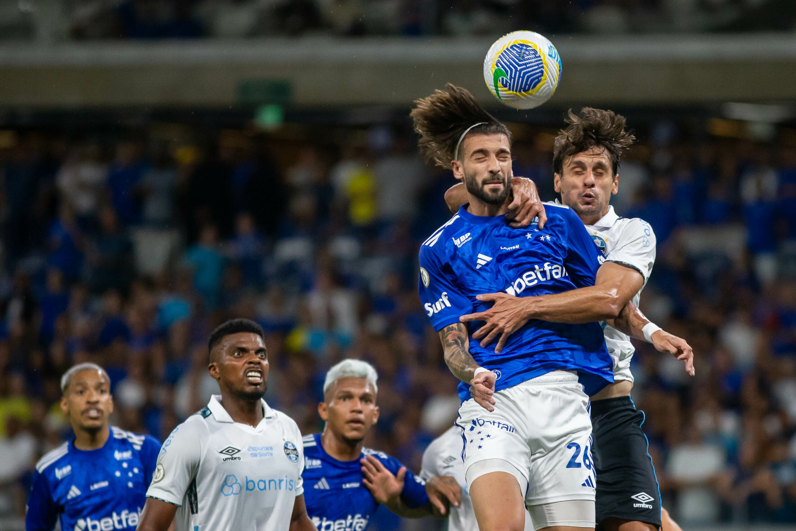 Cruzeiro x Grêmio... Foto: Fernando Moreno/AGIF