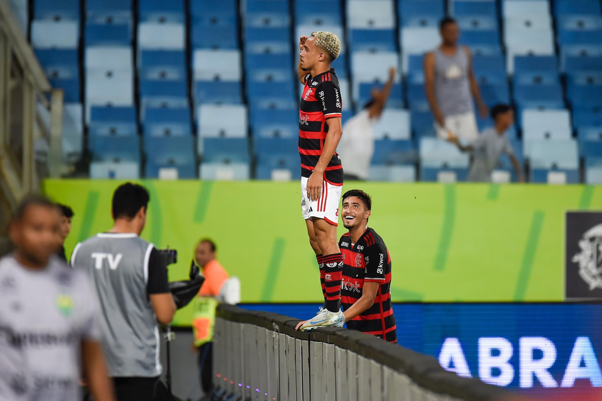 Matheus Gonçalves, do Flamengo / Marcelo Cortes / CRF