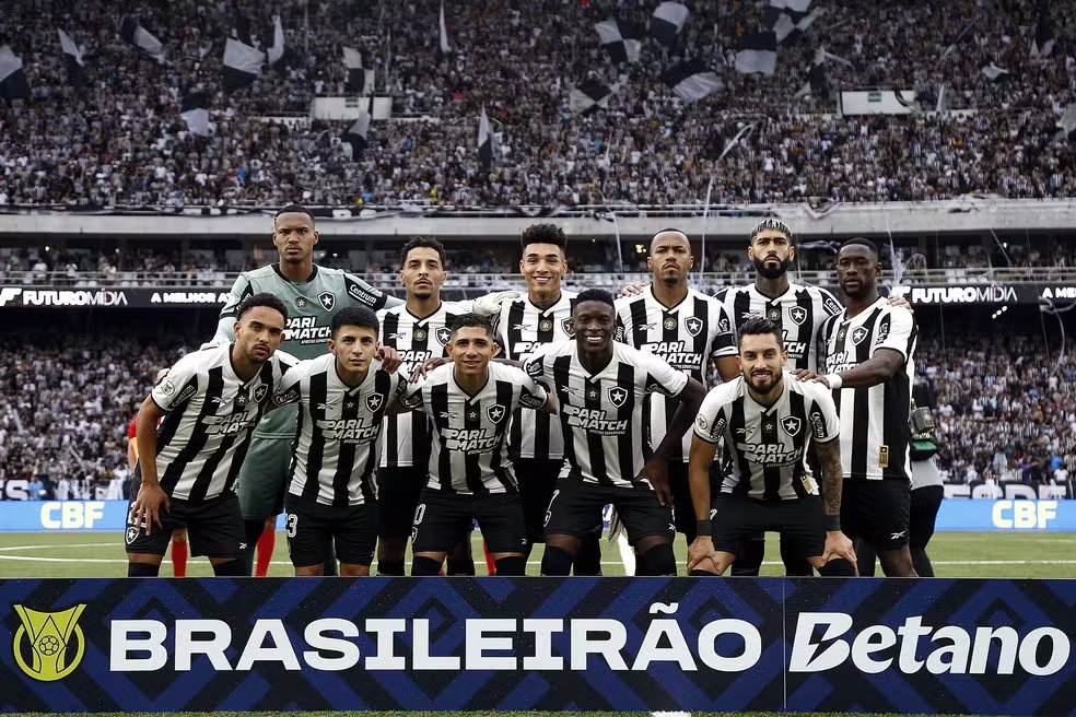 Time do Botafogo / Foto: Vitor Silva/BFR