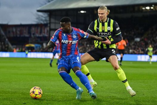 Mais um vacilo! Manchester City empata com o Crystal Palace com gol de Haaland