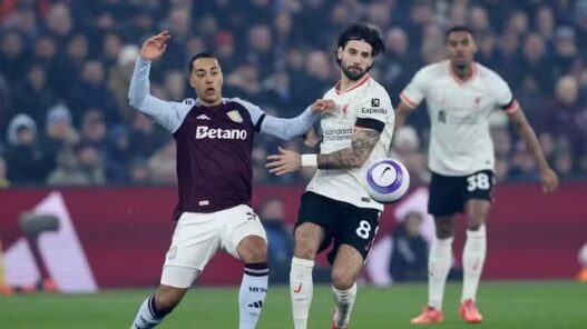 Aston Villa e Liverpool empatam em grande jogo na Premier League