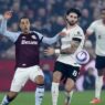 Aston Villa e Liverpool empatam em grande jogo na Premier League