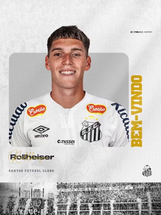 Santos anuncia a contratação do argentino Rollheiser