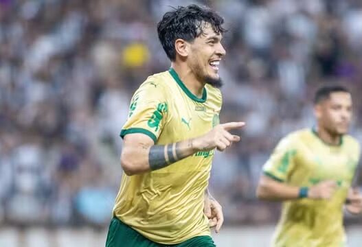 Gómez marca, Palmeiras vence e abre vantagem sobre Ceará na Copa do Brasil