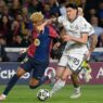 Em jogo de golaços, Barcelona e Inter de Milão empatam na Espanha