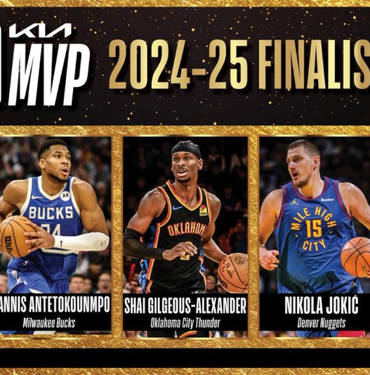 NBA divulga finalistas dos prêmios individuais da temporada 2024/25