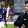 Andrey Santos e Bruno Guimarães treinam no Vasco