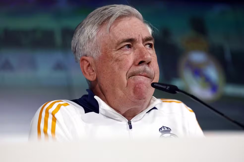 Ancelotti mantém acerto mesmo com queda de Ednaldo na CBF