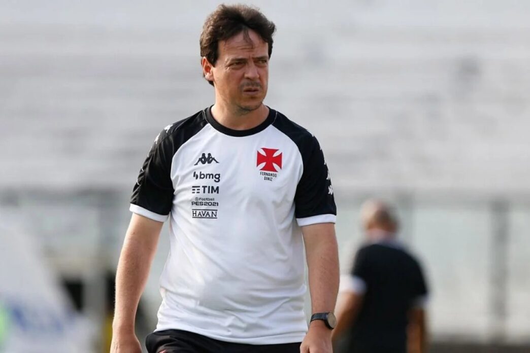 Da admiração à prática: Pedrinho realiza desejo em ter Fernando Diniz no Vasco