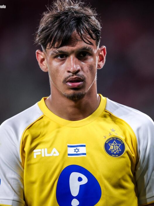 Ex-Santos, Weslley Patati alcança 20 participações em gols pelo Maccabi Tel Aviv
