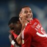 Noite feliz para os brasileiros: Internacional, Corinthians e Palmeiras vencem