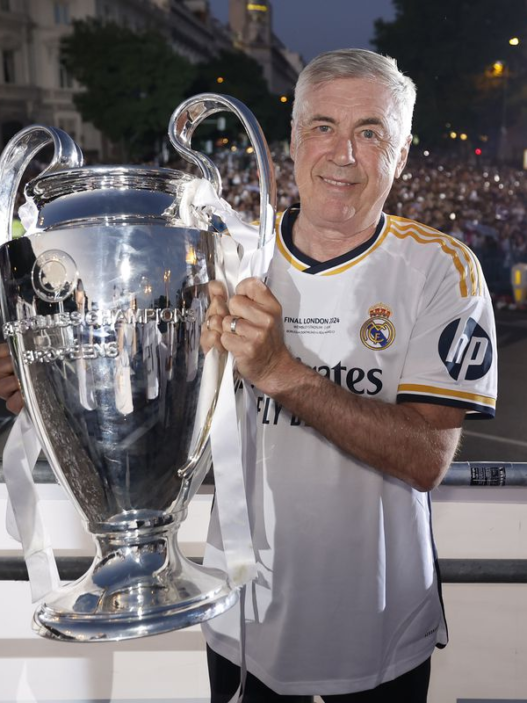 Os títulos de Carlo Ancelotti: uma galeria de conquistas históricas