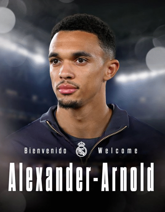 Trent Alexander-Arnold é oficialmente anunciado como reforço do Real Madrid