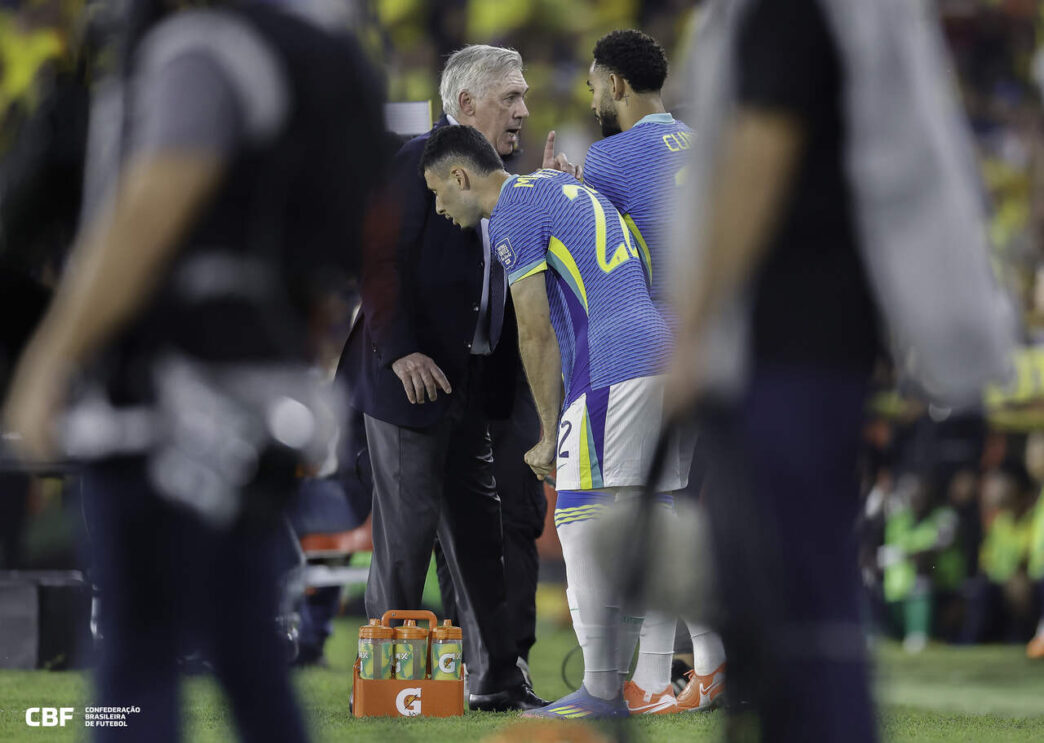 Ancelotti elogia sistema defensivo do Brasil e analisa diferenças América e Europa