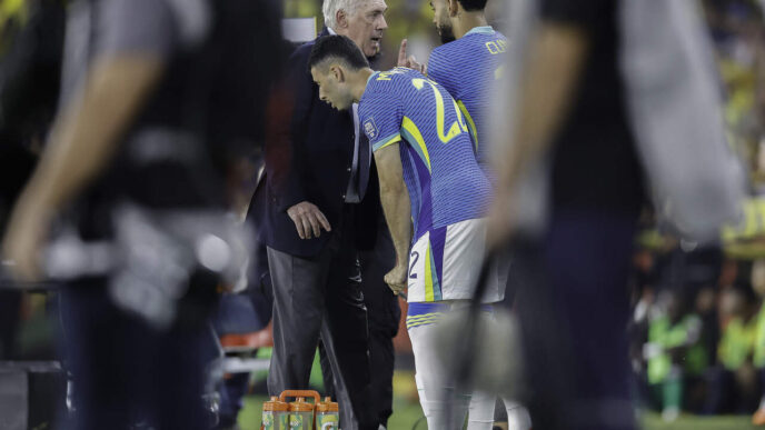 Ancelotti elogia sistema defensivo do Brasil e analisa diferenças América e Europa
