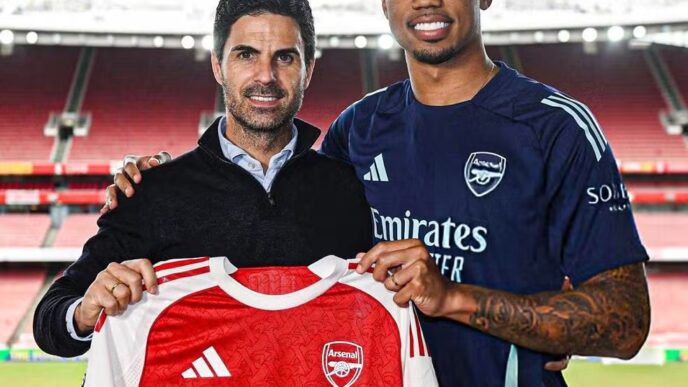 Gabriel Magalhães renova com o Arsenal