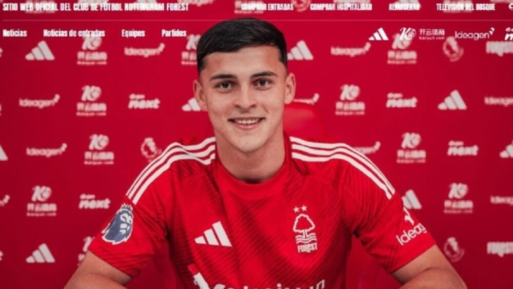 Palmeiras avança em negociações por Ramón Sosa, meia do Nottingham