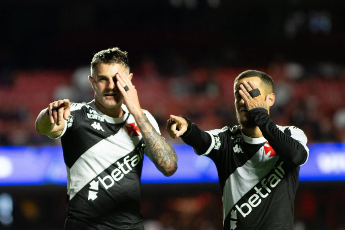 Vasco quebra jejum no Morumbis, vence o São Paulo e respira no Brasileirão