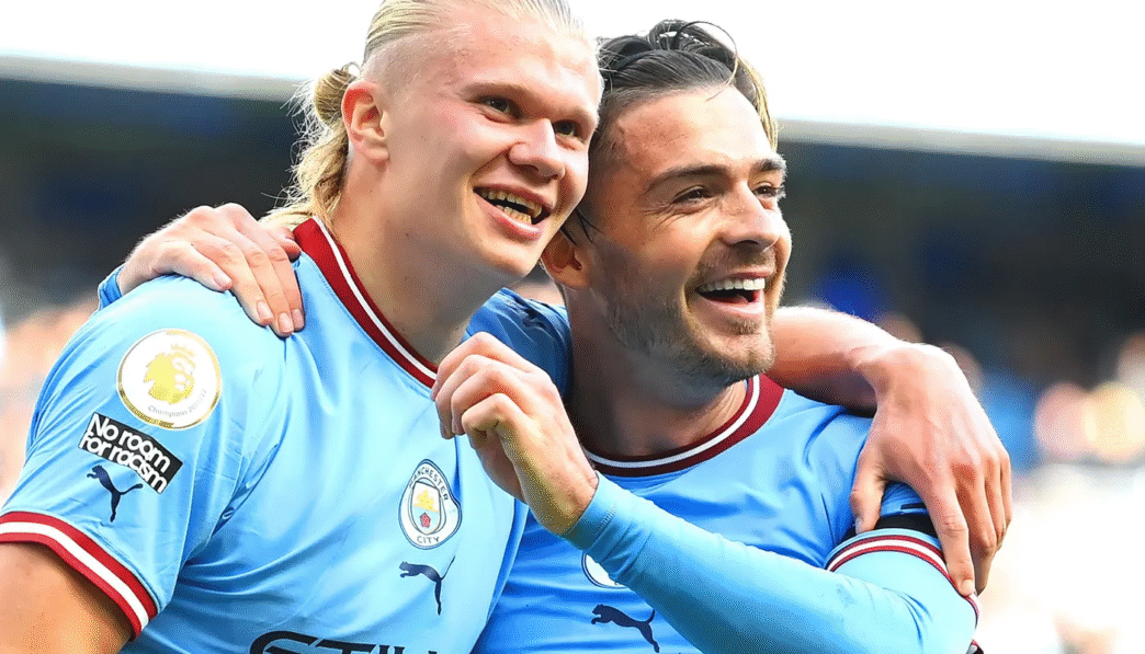 Haaland posta mensagem para Grealish, fora do Mundial de Clubes