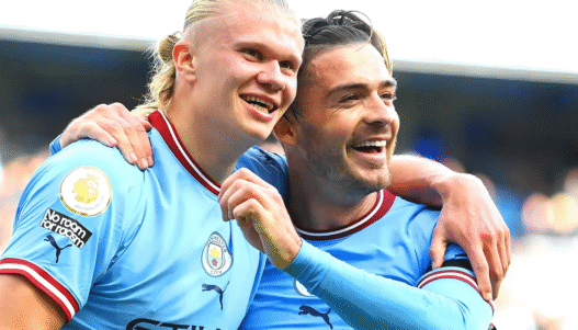 Haaland posta mensagem para Grealish, fora do Mundial de Clubes