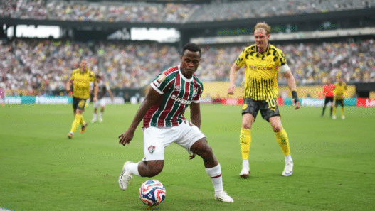 Fluminense domina Borussia Dortmund, mas desperdiça chances e estreia com empate no Mundial de Clubes