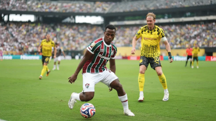 Fluminense domina Borussia Dortmund, mas desperdiça chances e estreia com empate no Mundial de Clubes