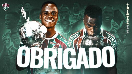 Arias se despede do Fluminense em mensagem nas redes