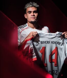 Bayern de Munique anuncia Luís Díaz, ex-Liverpool
