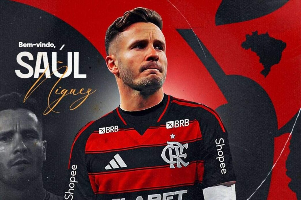 Flamengo anuncia a contratação de Saúl