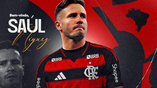 Flamengo anuncia a contratação de Saúl