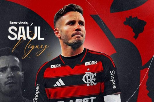 Flamengo anuncia a contratação de Saúl
