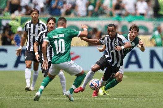 Palmeiras e Botafogo lideram gastos em transferências na Série A em 2025