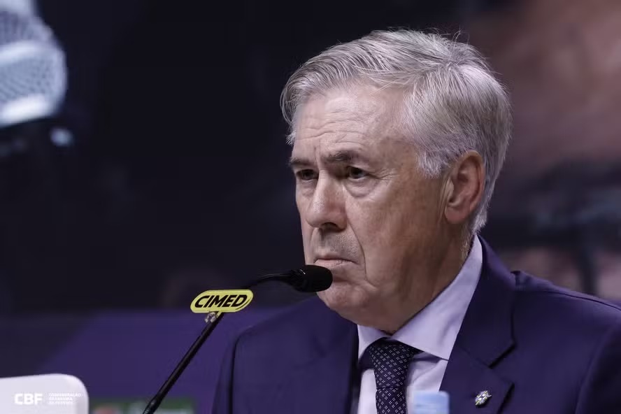 Ancelotti explica ausência de Neymar no Brasil
