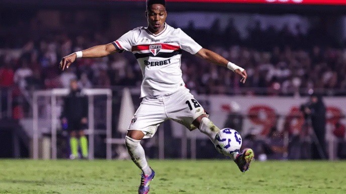 Wendell sofre lesão na coxa e desfalca o São Paulo nas próximas partidas