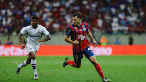 Bahia vence o Fluminense e abre vantagem nas quartas da Copa do Brasil