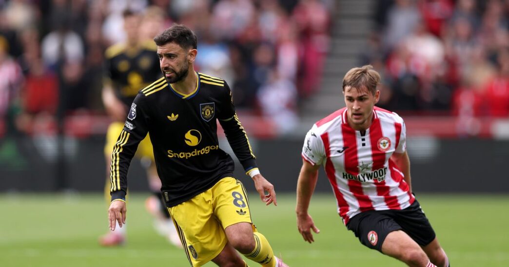 Manchester United tropeça novamente e perde para o Brentford na Premier League