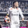Santos elogia evolução física de Neymar