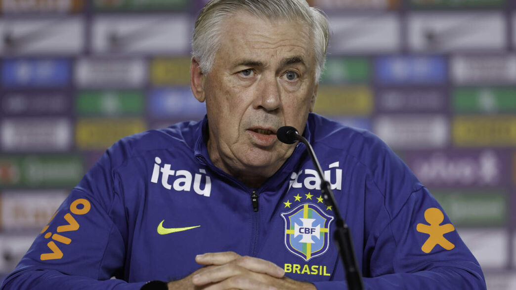 Ancelotti afirma que está com grupo do Brasil quase completo antes da Copa