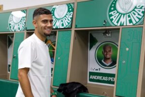 Andreas, do Palmeiras, é convocado por Ancelotti para a Seleção Brasileira