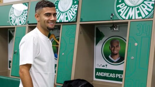 Andreas, do Palmeiras, é convocado por Ancelotti para a Seleção Brasileira