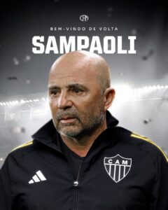 Atlético confirma volta de Sampaoli