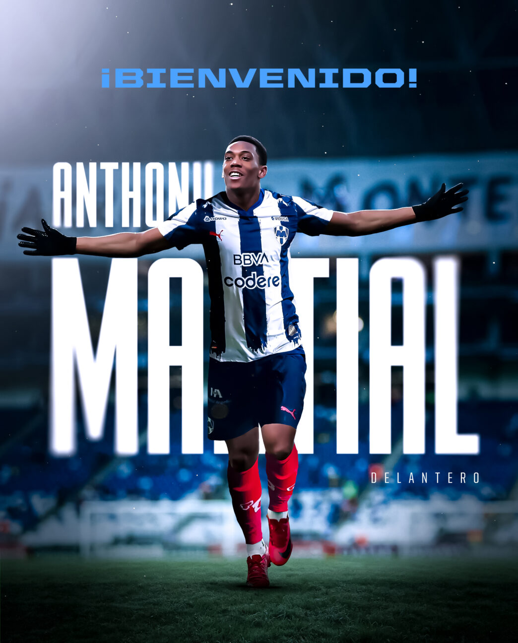 Anthony Martial é anunciado pelo Monterrey, do México