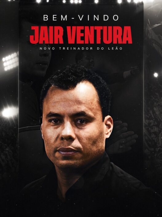 Vitória anuncia Jair Ventura para reagir na reta final da temporada