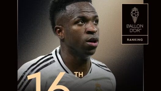 Clube da Espanha ironiza Vini Jr. após Bola de Ouro