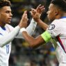 França vence Ucrania com gol de Mbappé