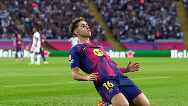 Barcelona detona o Olympiacos pela Champions com show dos seus atacantes